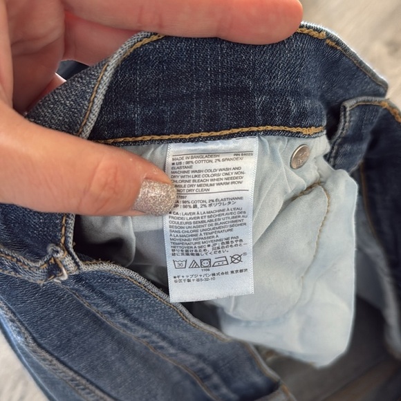 Banana Republic girlfriend Blue Denim Jeans size 26 - Picture 7 of 10